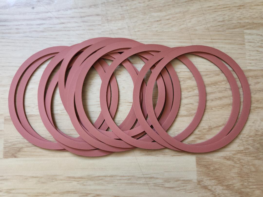 item 61] 1 dozen replacement rubber rings wide mouth (rings only) ~ bulk