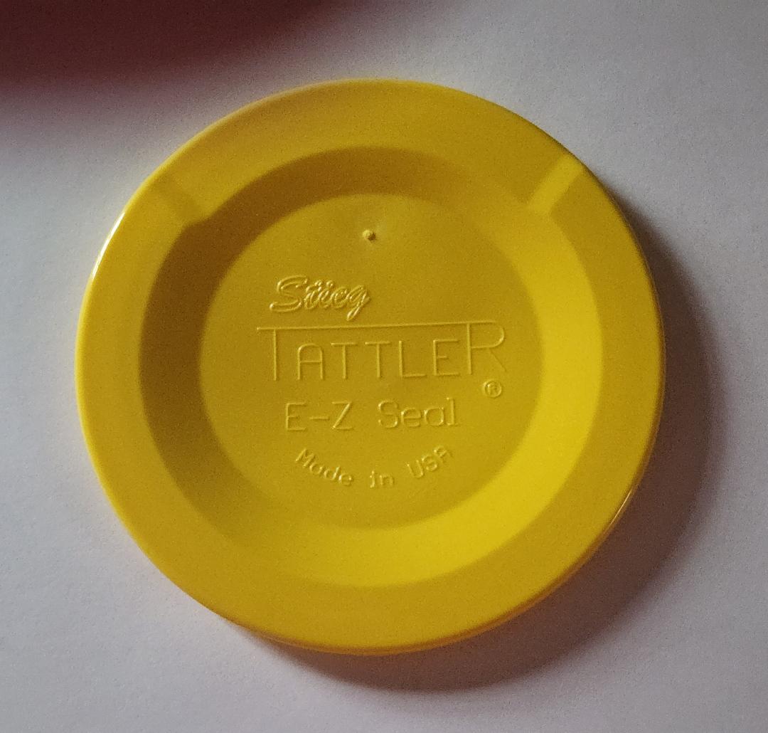 item 56] 500 bulk wide E-Z SEAL lids & 500 rubber rings **** 4 DIFFERENT COLORS TO CHOOSE FROM!!!***